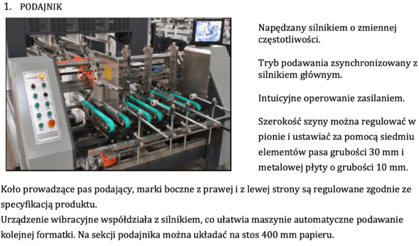 Nowy zakup INFOGRAF w fabryce Rolam / XL-1100​