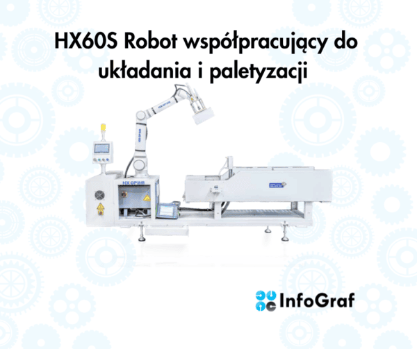 HX60S Robot współpracujący do układania i paletyzacji