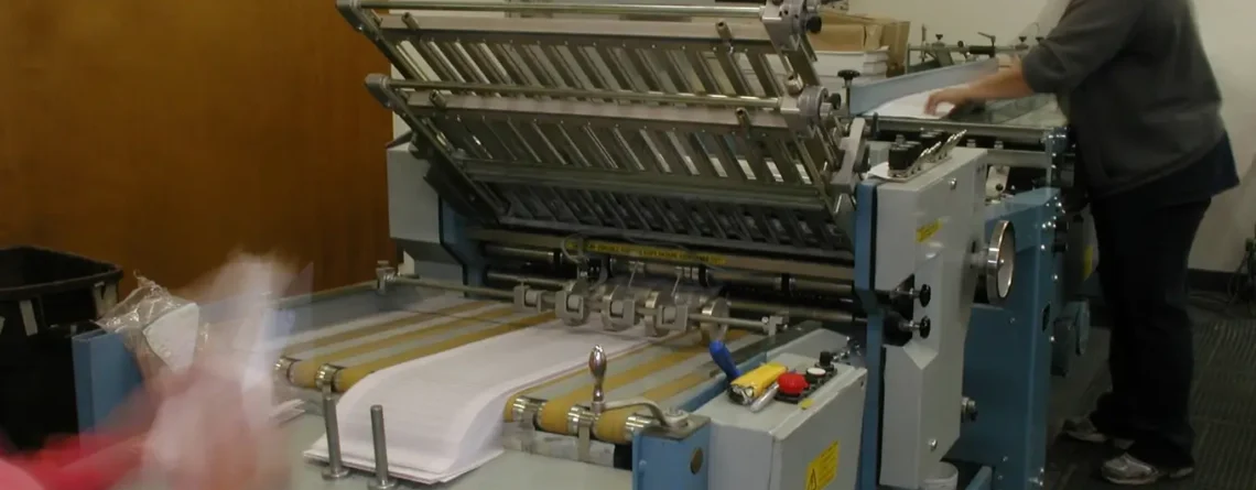 obsługa maszyny poligraficznej